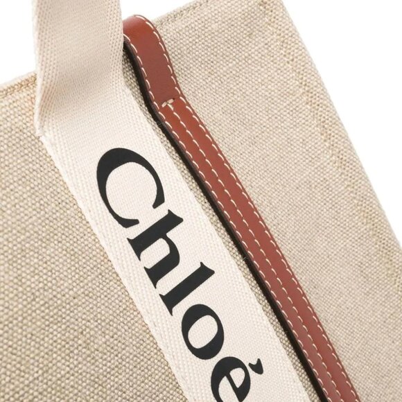 NWT Chloé Medium Woody Tote Bag - Picture 9 of 9